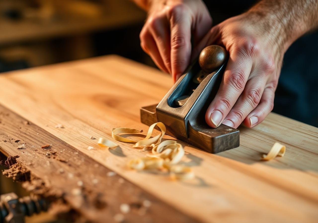 Careful preparation and finishing work